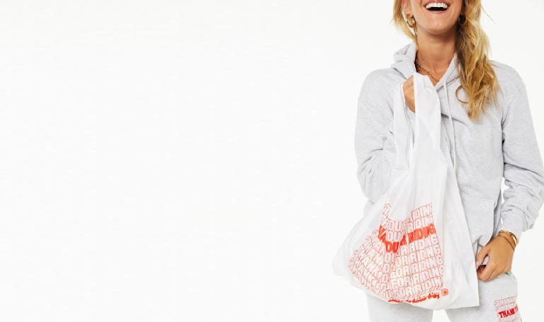 Nylon Shopping Tote White – Soul Shop